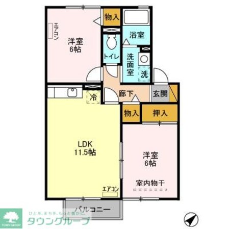 アーバンコートの物件間取画像